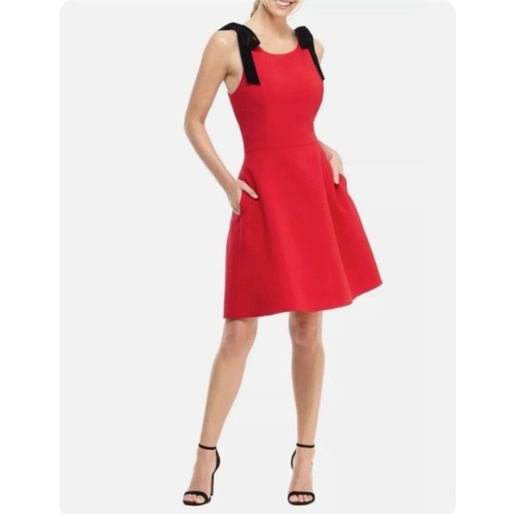 Gal Meets Glam Dresses & Skirts - Gal Meets Glam Zara Fit & Flare Red Dress Size 12 NWT